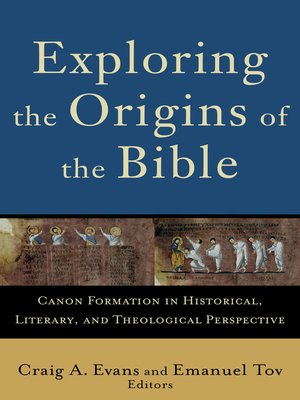 cover image of Exploring the Origins of the Bible